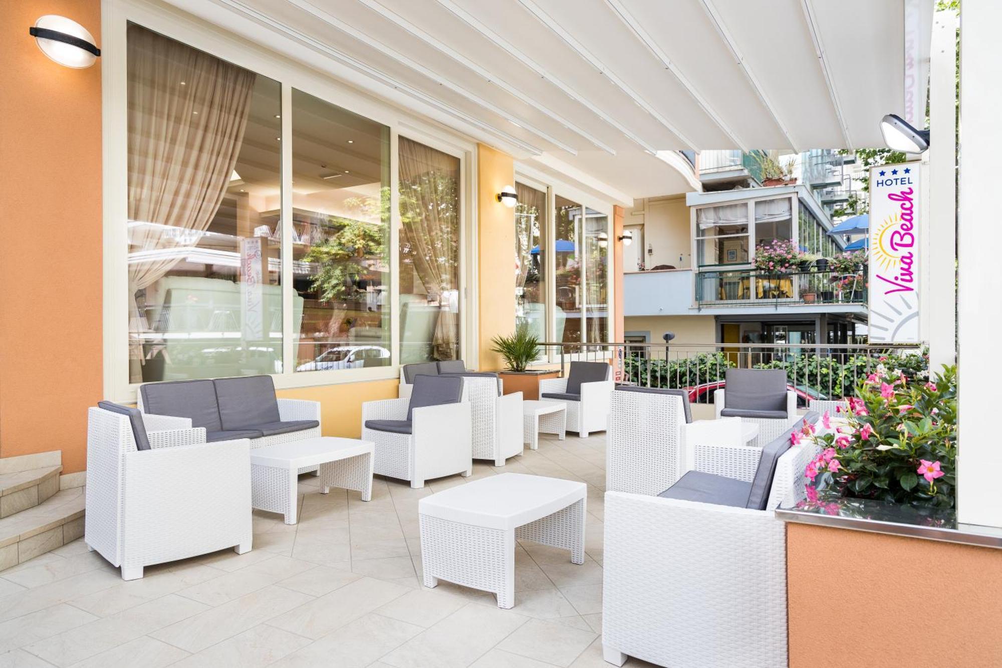 Viva Beach Hotel Rimini Ngoại thất bức ảnh