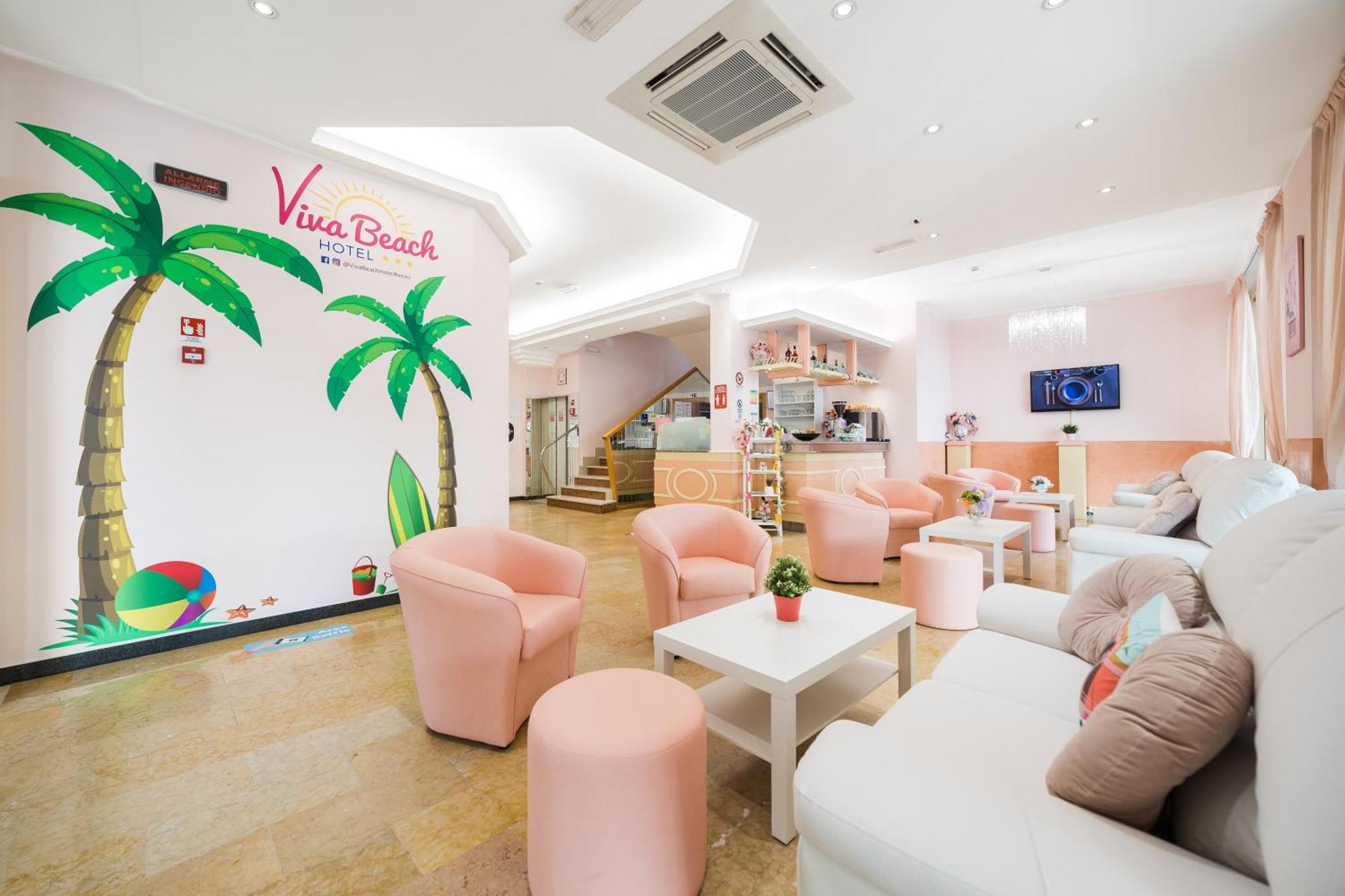 Viva Beach Hotel Rimini Ngoại thất bức ảnh