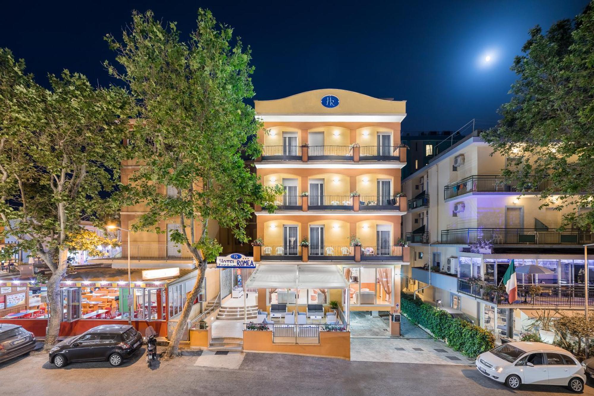 Viva Beach Hotel Rimini Ngoại thất bức ảnh