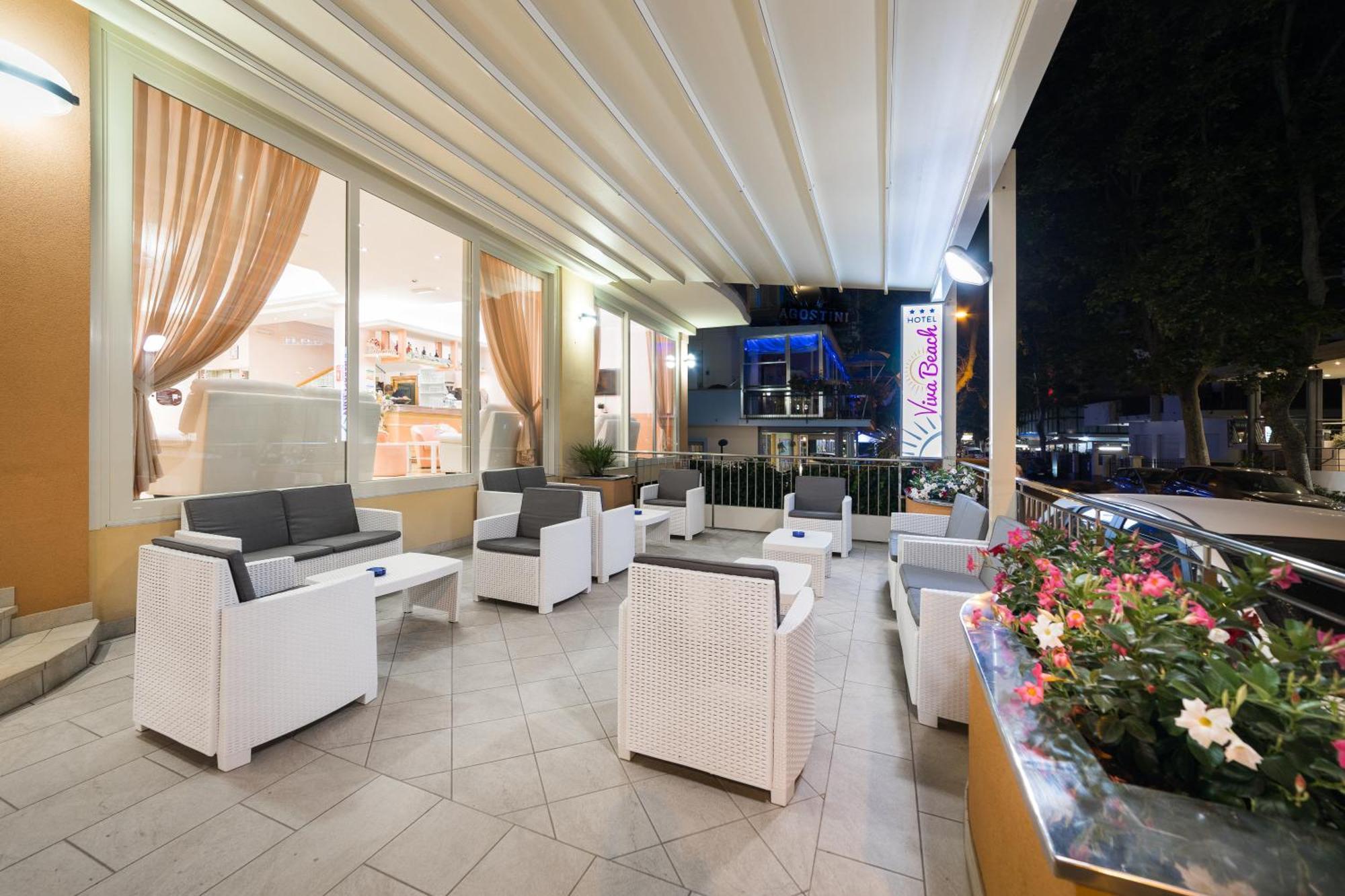 Viva Beach Hotel Rimini Ngoại thất bức ảnh