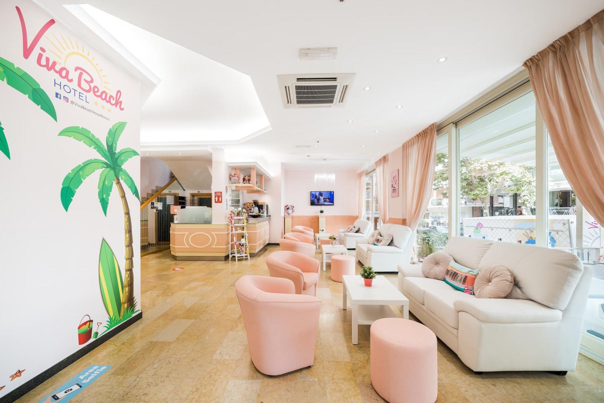 Viva Beach Hotel Rimini Ngoại thất bức ảnh